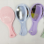 Colored Plastic Handle Mirror Cosmetic Mirror