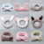 New Cartoon Bandeau with Face Wash Private Network Red Female Trendy Apply a Facial Mask Wash Wide-Brimmed Simple Bandeau Hair Hoop Hair Band