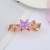 Hot Sale Large Rhinestone Ponytail Hairpin Headwear Female Crystal Flowers Updo Spring Clip Top Clip Hairpin Wholesale