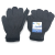 L4122 Men's Ten-Pin Black Gloves Fashion Men's Spring and Autumn Gloves Men's Winter Thick Style Sports Cycling Warm