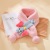 2022 New Year Tiger Tiger Shengwei Rabbit Scarf Children's Autumn and Winter Warm Boys and Girls Thickened Fleece Scarf