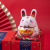 Le Meow Ceramic Chinese Zodiac Sign of Rabbit Piggy Bank Decorations Rabbit Year Gift Rabbit Year Gift Rabbit Spring Festival Mascot Decoration