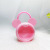 New Small Pink Fisheye Astronaut Bag Children's DIY Jewelry Bag Rabbit Mickey Jewelry Storage Hand Bag