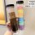 Canned 20 Macarons Towel Ring Hair Rope Thick Thickened Not Easy to Break Hair Band Simple Women's Milk Tea Color Rubber Band