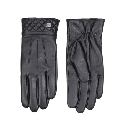 Baihu King Sheepskin Men's Mobile Phone Touch Screen Driver Driving Winter Warm Outdoor Motorcycle Thickened Gloves