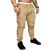 Foreign Trade Men's Wear Workwear Multi-Pocket Trend Smart Trousers Men's Woven Fabric Casual Pants Ankle Banded Pants