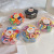 Korean Color Children's Small Towel Ring Rubber Band Hair Band Candy Color High Elasticity Simple Girl Hair Tie