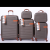 Suitcase, Trolley Case, Luggage Password Suitcase Luggage ABS Zipper Five-Piece Luggage Set