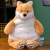Saite New Lazy Bear Doll Soft Big Bear Hug Husky Throw Pillow Duck Doll Tiger Birthday Gift