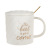 Nordic Style Cup Is Simple Ceramic Cup Household Ceramic Cup with Cover with Spoon Creative Office Coffee Cup