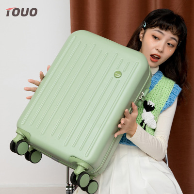 Wholesale Luggage Universal Wheel Women's Trolley Case Luggage Men's Suitcase with Combination Lock Leather Suitcase 24-Inch 26 Boarding