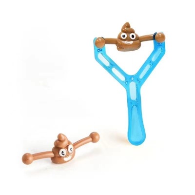 Cross-Border Suction Plate Creative Catapult Poop Slingshot Stool Vent Trick Funny Novelty Children Funny Novelty Toys
