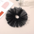 Latest Designer Korean Style Mesh Tulle Scrunchies with Dots Girls Pure Color Fairy Oversize Lace Hair Scrunchy Women