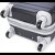Luggage, Luggage Password Suitcase Luggage ABS Zipper Three-Piece Trolley Case