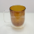 Borosilicate Color Double-Layer Cup Coffee Cup Water Cup Milk Cup Creative Tea Cup Insulated Cup