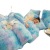 Direct Sales Cross-Border Printing Autumn and Winter Thick Warm Mink Fur Four-Piece Milk Plush Kit Seamless Delivery