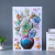 Three-Dimensional Wall Stickers Wall Stickers Vase Three-Dimensional Layer Stickers Refrigerator Beautiful Decorative Stickers Large Quantity and Excellent Price