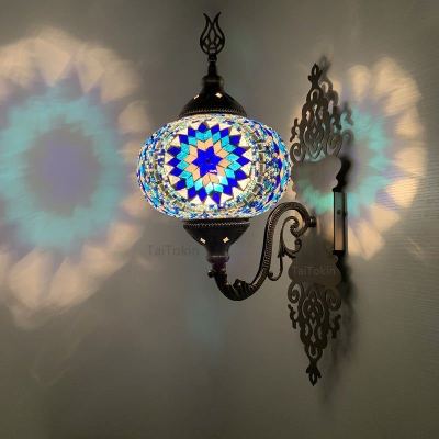 Morocco Featured Wall Lamp Exotic Cafe Hotel Homestay Bar Moroccan Wall Lamp