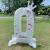 32-Inch Standing White Crown Digital Balloon Ins Style Fresh Aluminum Balloon Children's Birthday Party Decoration