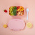 INS Student Office Lunch Box Plastic Compartment Crisper with Spoon Portable Children Adult Lunch Bento Box