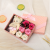 Square Box 6 Soap Flower plus Bear Artificial Rose Valentine's Day Mother's Day Gifts Cross-Border Wholesale