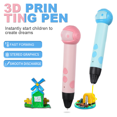 P11-HRO New 3D 3D Printing Pen Toy Stereo Painting Graffiti Painting Brush DIY Handmade Children Students' Educational Toys
