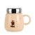 Couple Mug with Cover Spoon Cup Female Office Water Cup Female Cute Ceramic Cup Cup with Lid and Spoon