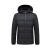 Foreign Trade Men's Detachable Hooded Cotton Jacket Men's Winter Thicken Thermal Coat Winter Warm Cotton-Padded Coat Cotton-Padded Jacket