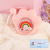 New Cute Claw Hand Warmer Hot Sale Rainbow Hand-Shaped Brush Heating Pad USB Charging Winter Portable Hand Warmer Heating Cake