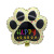 New Husky Corgi Palm Printing Aluminum Film Balloon Pet Dog Party Birthday Decorative Aluminum Foil Balloon Wholesale