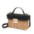 Rattan Hand-Woven 2022 New Shoulder Bag Bag Women's Messenger Bag Retro Easy Matching Trendy Retro Style Ins