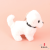 Pure White Electric Toy Simulation Plush Dog Children the Toy Dog Walking Wagging Tail Electronic Pet Doll
