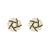 Design Cross Elegant Stud Earring Sterling Silver Needle 2021 New Korean Style Elegant Internet Popular Earrings