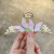 2022 New Large Metal Butterfly Grip Summer Internet Influencer Fairy Back Head Barrettes Shark Clip Headdress Hairpin