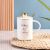 Cup Creative Personalized Trend Ceramic Tea Cup Household Mug with Cover Spoon Cute Crown Coffee Cup