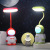 USB Astronaut Table Lamp Children Student Dormitory Desk Eye Protection Reading LED Desk Lamp Bedside Warm Light Small Night Lamp