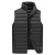 Foreign Trade Men's down Cotton-Padded Jacket Men's Thin Vest Stand Collar Winter Warm Foreign Trade Vest Lightweight