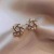 Design Cross Elegant Stud Earring Sterling Silver Needle 2021 New Korean Style Elegant Internet Popular Earrings