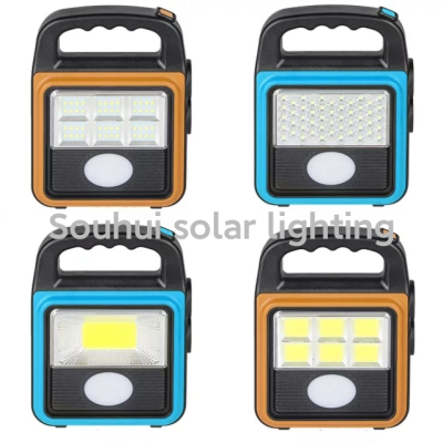 Outdoor Multifunctional Solar Camping Buckle Solar Energy Portable Lamp Solar Energy Rechargeable Light Led Tent Light Portable
