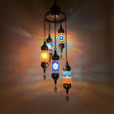 Characteristic Music Restaurant Booth Chandelier Turkish Handmade Cafe Hotel Homestay Bar Hotpot Restaurant Chandelier