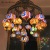 European-Style Retro Romantic Hotel Lobby Duplex Building KTV Cafe Handmade Large Turkish Decorative Chandelier