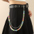 Women's Waist Chain Double-Layer Geometric Creative Resin Accessories Women's Pants Chain Jeans JK Female Accessories