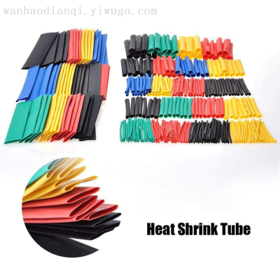 Color Heat Shrink Tube Single-Fold Shrink Tube Multi-Specification Multi-Purpose DIY Heat Shrink Tube Universal Repair Tool