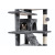 Multi-Layer Combination Cat Climbing Frame Black and White Catdoor Cat Toy Cat Nest Cat Tree Integrated Large Cat Rack