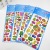 LRA Hot Silver Children's Cartoon Educational Stickers Concave-Convex Stereo Bubble Sticker Kindergarten Reward Paste Toy Stickers
