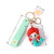 American Epoxy Princess Series Keychain Girl Car Key Chain Mermaid Snow White Princess Bag Package Pendant
