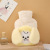 Plush Cloth Cover New Water-Injection Bag Cartoon Extra Thick Flush Hand Warmer PVC Cute Hot-Water Bag Cross-Border Wholesale
