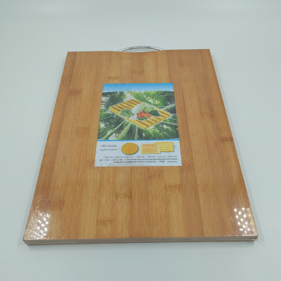 Carbonized Zebra Straight Edge Cutting Board Bamboo Chopping Board Fruit Chopping Board Panel Bamboo Cutting Board