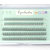 False Eyelashes Fishtail + Type A Mixed Individual False Eyelash Five Rows Assortment Pack Natural Grafting Single False Eyelashes