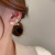 Needle Korean Pearl Zircon Tulip Flower Ins High-Grade Light Luxury Ear Studs Earrings [Environmental Protection]]